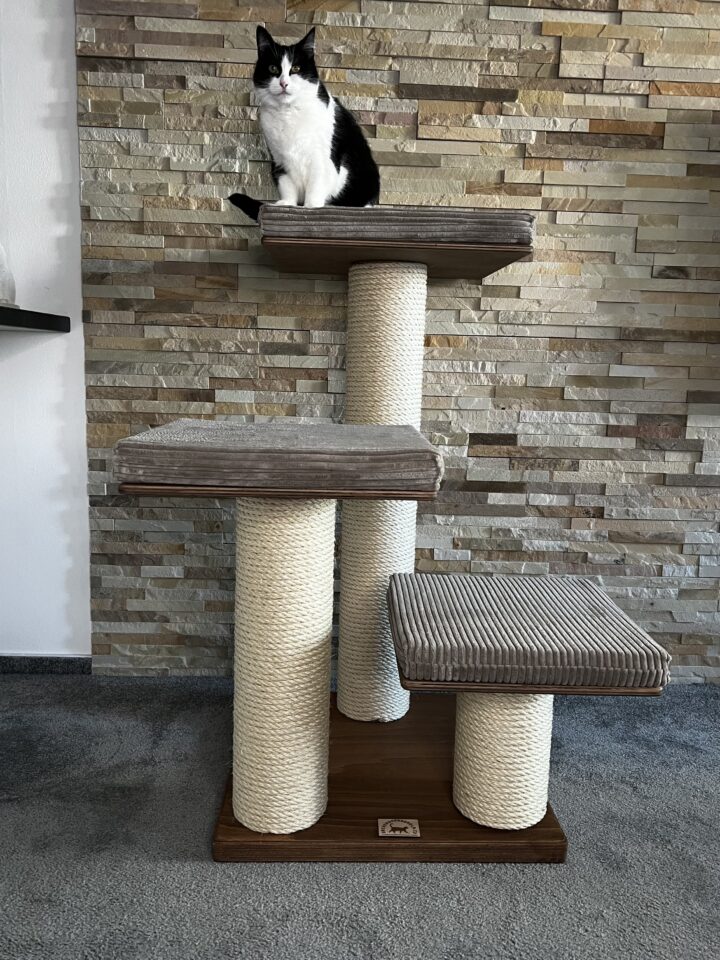 Škrabadlo pro kočky R8 (Manšestr - béžová)