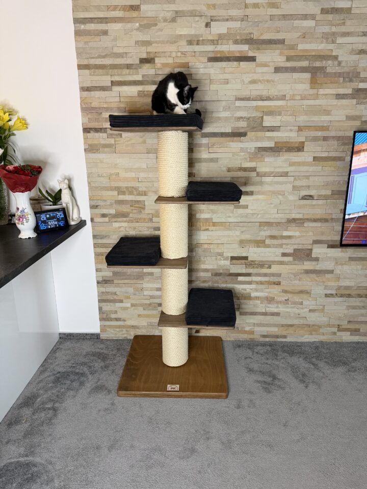 Škrabadlo pro kočky R14 (Manšestr – černá)