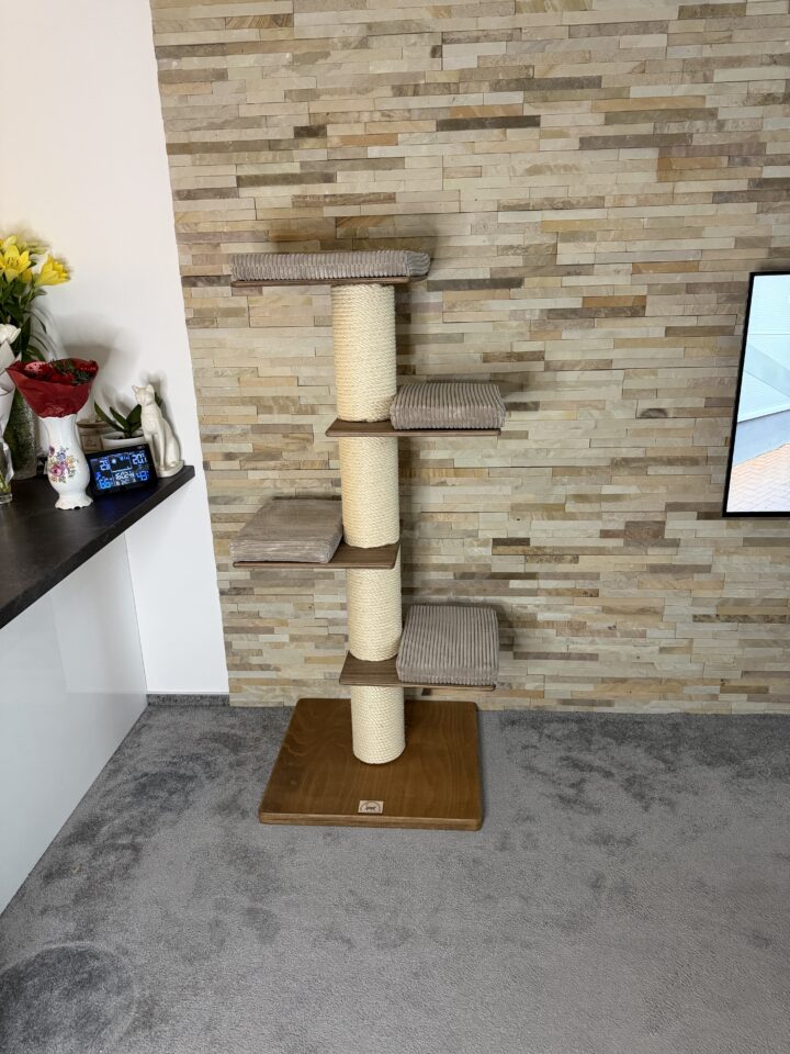 Škrabadlo pro kočky R14 (Manšestr – béžová)