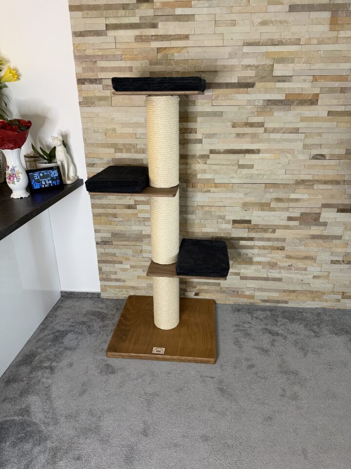 Škrabadlo pro kočky R11 (Manšestr – černá)